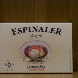 zamburiñas en lata spinaler