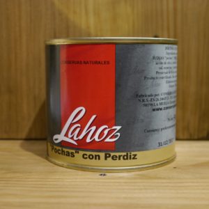 lata pochas con perdiz lahoz