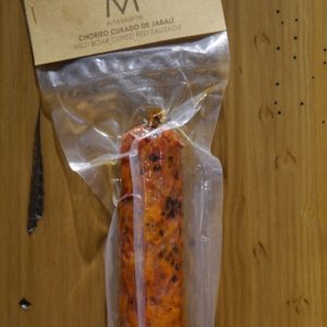 chorizo de jabalí