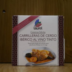 carrilleras al vino tinto lata