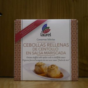 cebollas rellenas con centollo
