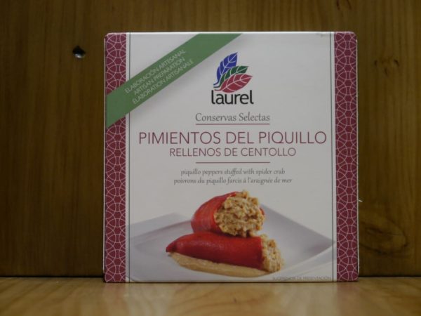 pimientos rellenos de centollo conserva